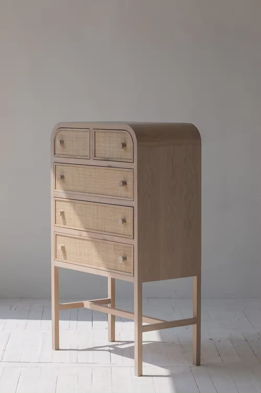 Natural Furniture Wooden Wardrobe Wood Storage Cabinet